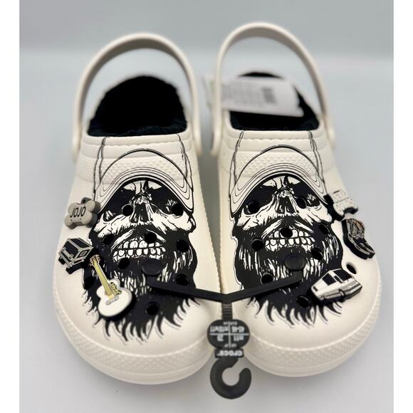 Crocs Classic Lined Clog Luke Combs Skully Sz 11M #145 - Picture 2 of 10